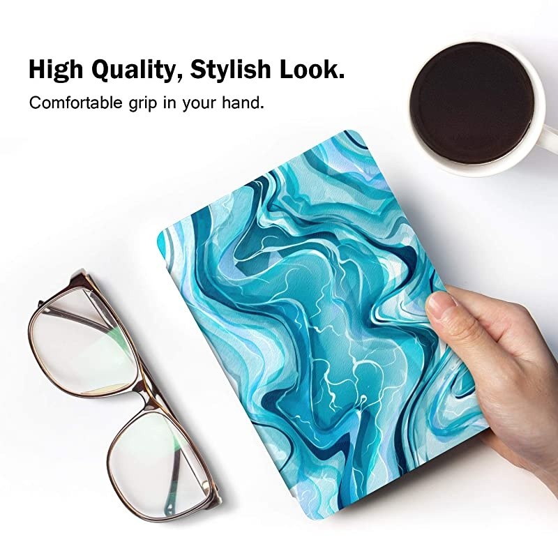 Case Fits Kindle Paperwhite (10th Generation, 2018 Releases), Thinnest Lightest Smart Shell Cover with Auto Wake/Sleep for  Kindle Paperwhite 2018 E-Reader - Black