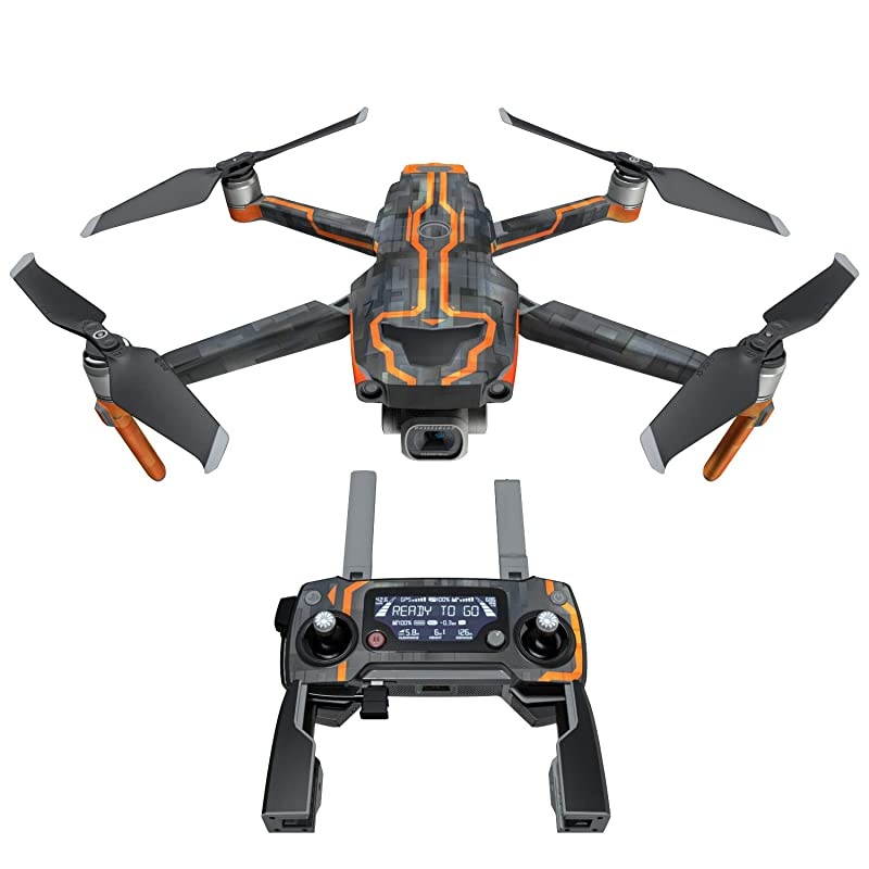 Starfighter Decal Kit for DJI Mavic 2/Zoom Drone - Includes 1 x Drone/Battery Skin + Controller Skin