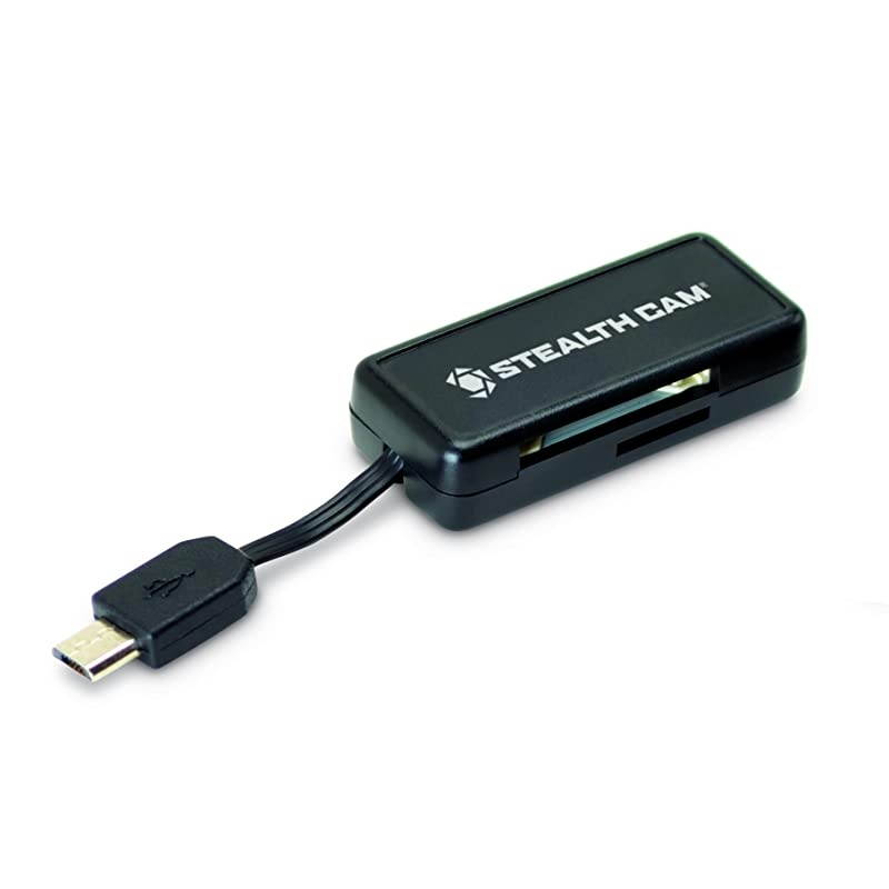 Micro USB OTG Memory Card Reader for Android Devices Black STCSDCRAND
