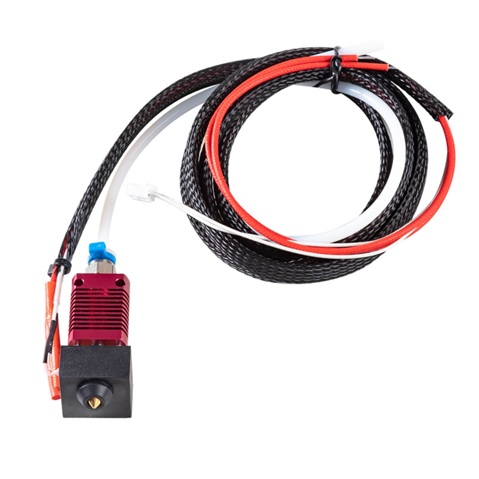 Original Creality Assembled Extruder Hotend Kit with 0.4mm Nozzle Aluminum Heating Block 100K Ohm Thermistor 24V Compatible with Creality Ender-3 V2 3D Printer