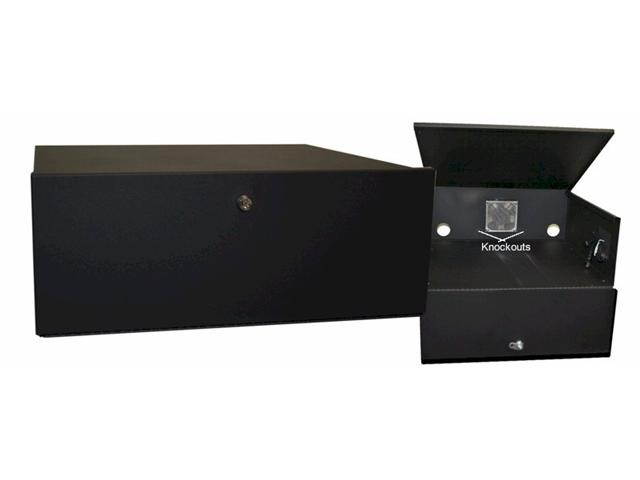 DVR Lock Box, Security Cabinet for VCR / DVR System with 120 volts Fan