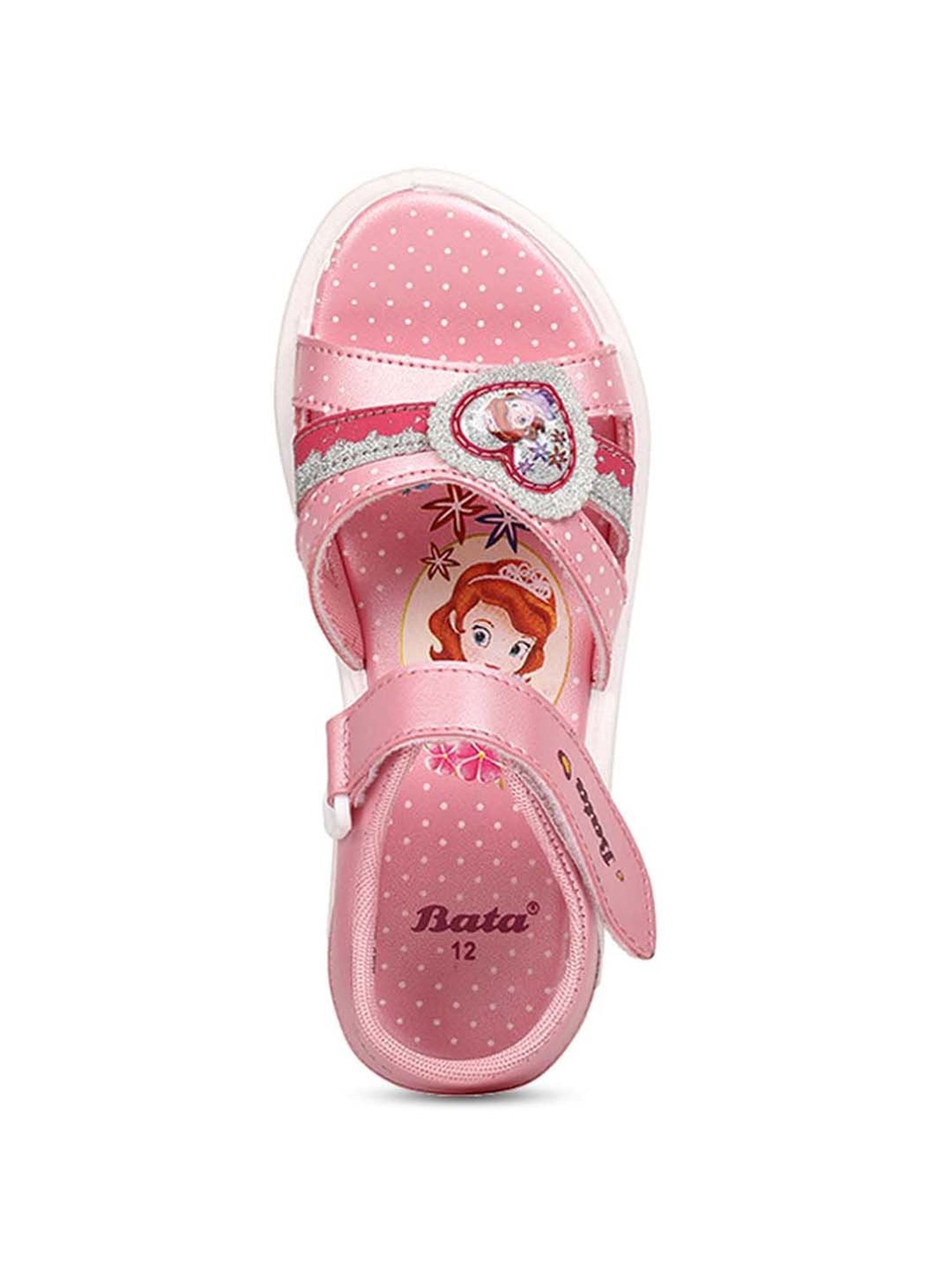 Bubblegummers by Bata Kids Pink Ankle Strap Sandals