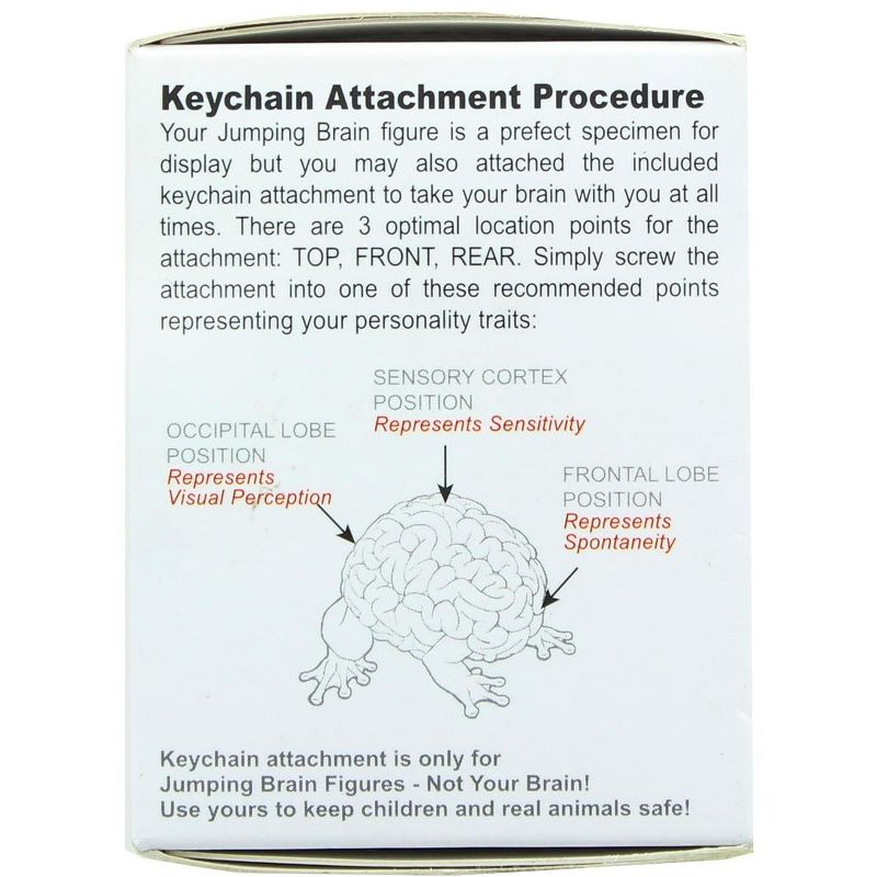 Toy2R Jumping Brain Series 2" Figure With Keychain Single Random Figure