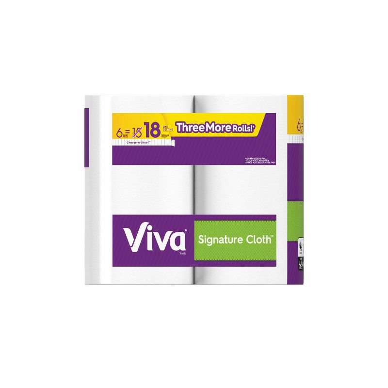 Viva Signature Cloth Choose A Sheet Paper Towels - 6pk