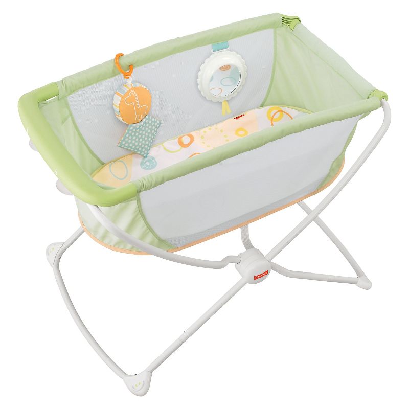 Fisher-Price Rock With Me Bassinet - Green