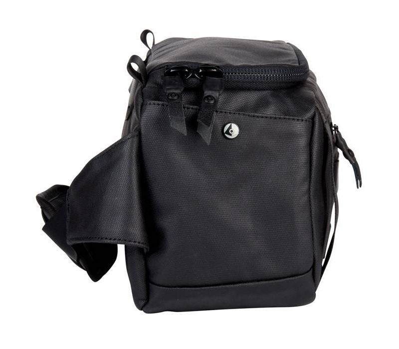 WIB Miami City Slim Backpack for up-to 14.1" Notebook , Tablet, eReader - Green - Twill Polyester - Twill Polyester, Microsuede - Shoulder Strap