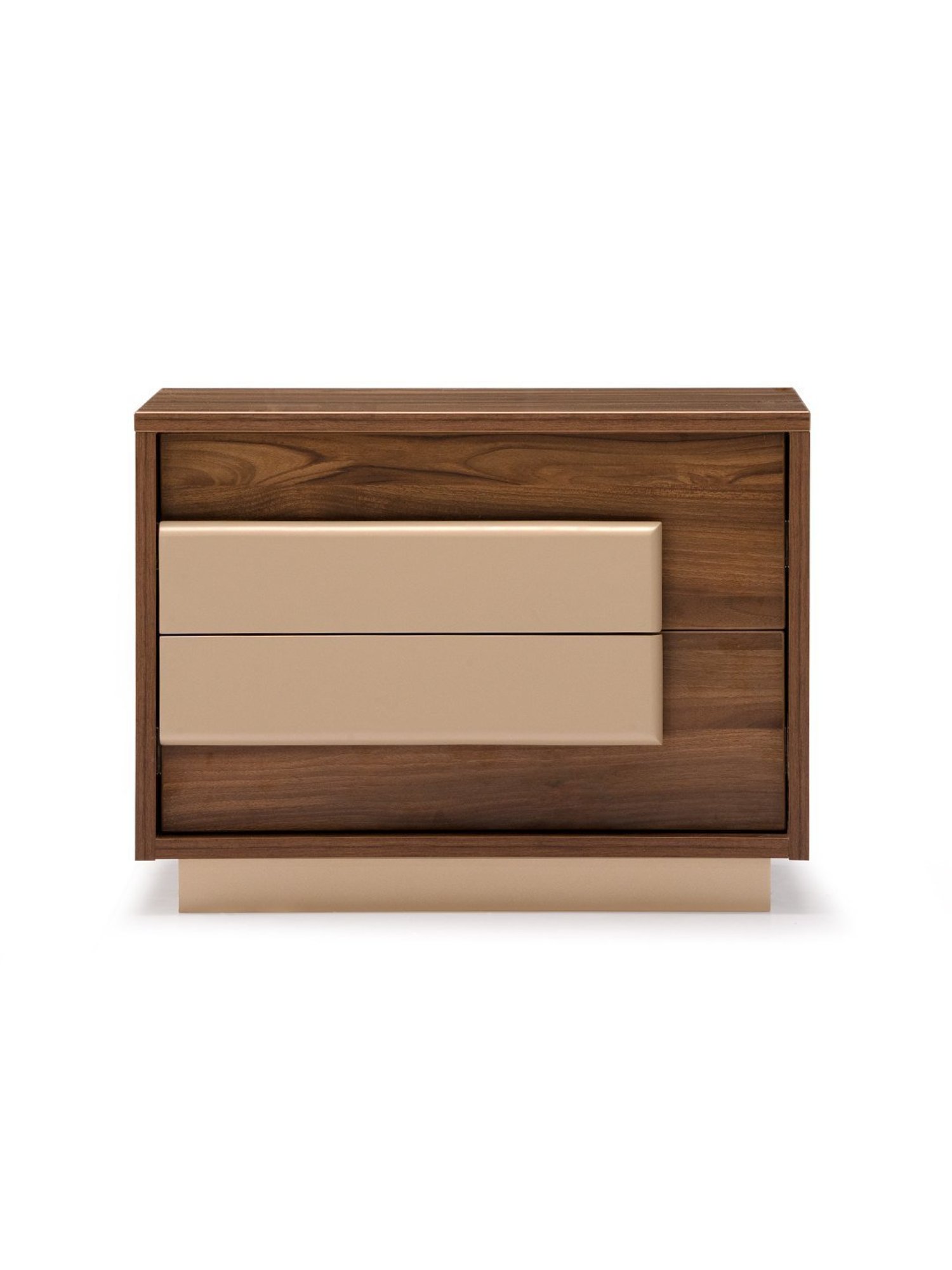 Durian Cecilia Brown Engineered Wood Bed Side Table