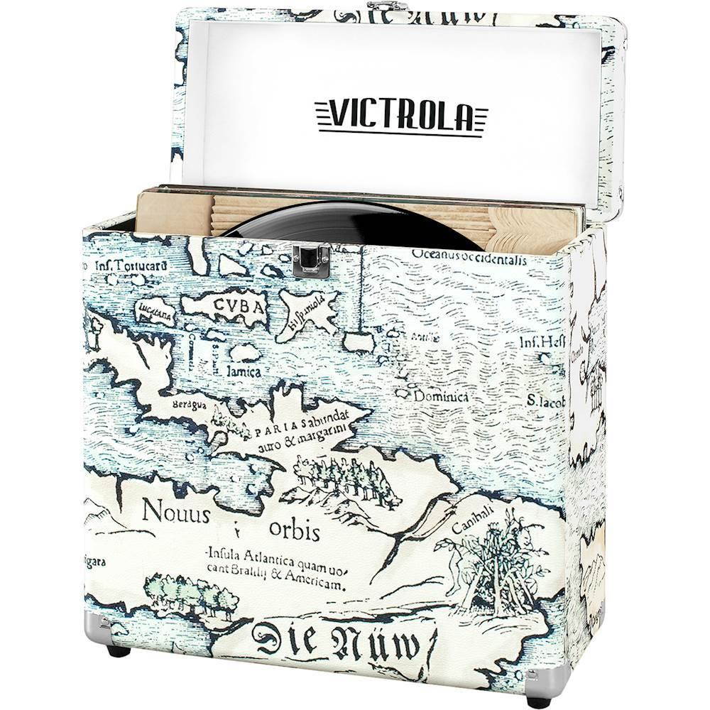 Victrola - Storage Case for Vinyl Turntable Records - Map