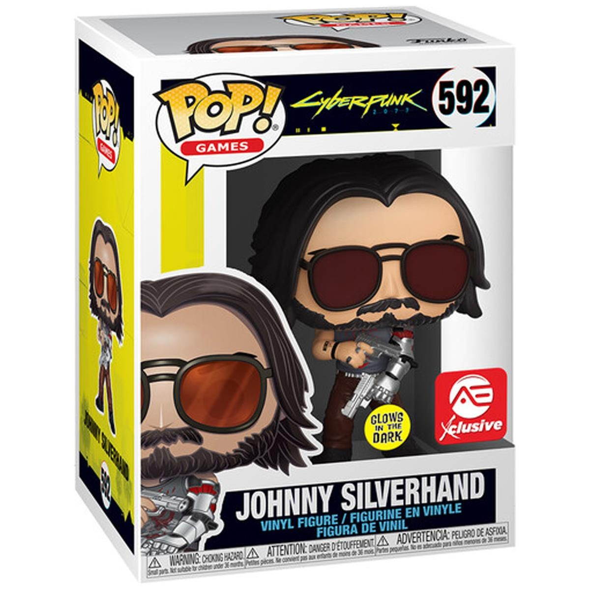 Funko PoP Cyberpunk 2077, Johnny Silverhand with Gun #FUKO51653