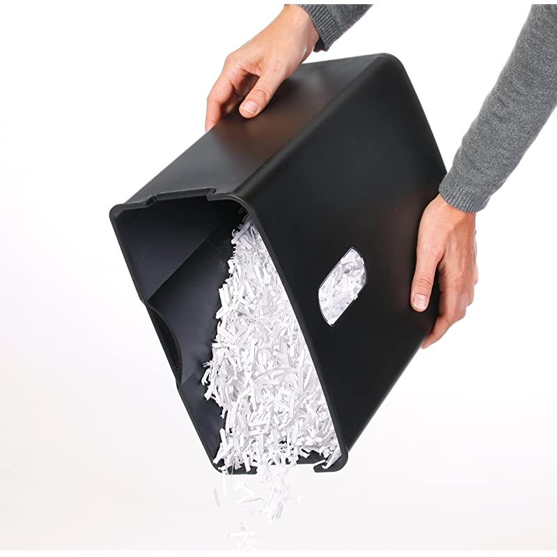 PaperSAFE 22022 Paper Shredder Oil Free Security Level P4 7 Sheet Max Shreds Staples Paper Clips Credit Cards