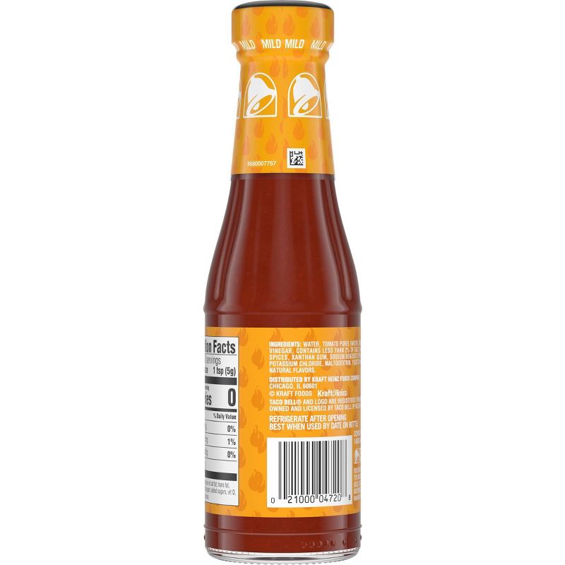 Taco Bell Mild Taco Sauce 7.5oz