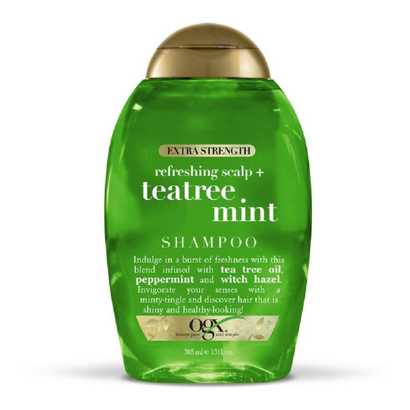 OGX Extra Strength Refreshing Scalp + Tea Tree Mint Shampoo - 13 fl oz