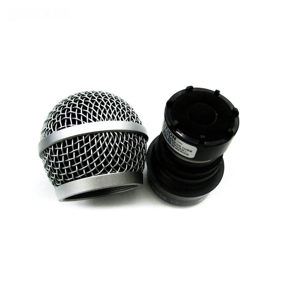 Professional Replacement Microphone Grille With Capsule Ball Head Mesh for SLX PGX Wireless System PG58 Handheld Transmitter