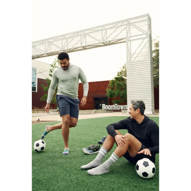 Signature Gold by GOLDTOE Men's 3pk Casual GT Double Stripe Crew Socks - 6-12.5