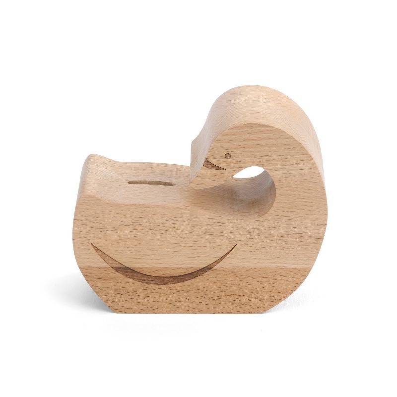 DEMDACO Natural Baby - Swan Bank 6 x 4 - Brown