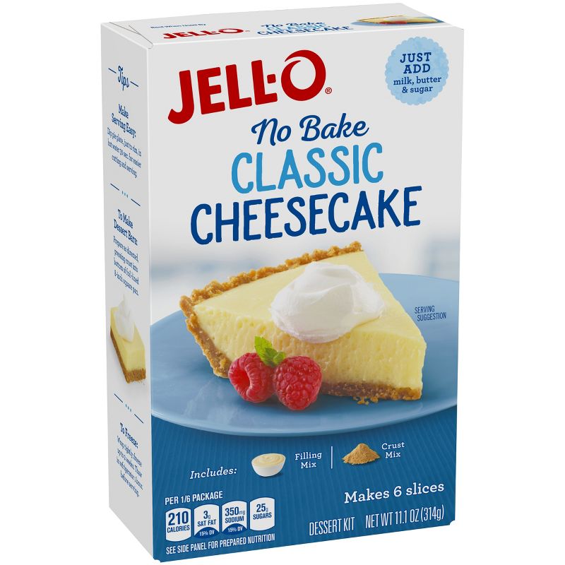 Jell-O No Bake Real Cheesecake Dessert - 11.1oz