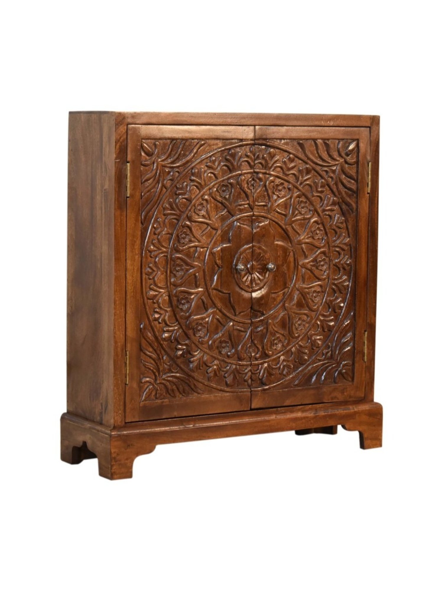 Artisan Furniture Tova Brown Wood Cabinet
