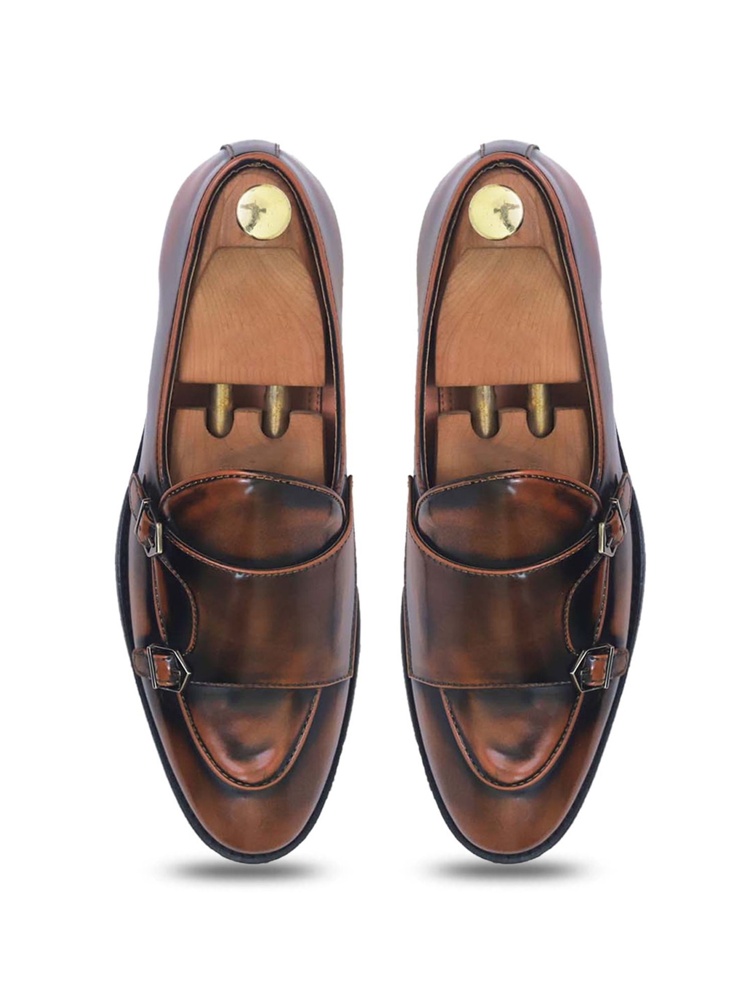 Griffin Men's Cocoa Monk Shoes