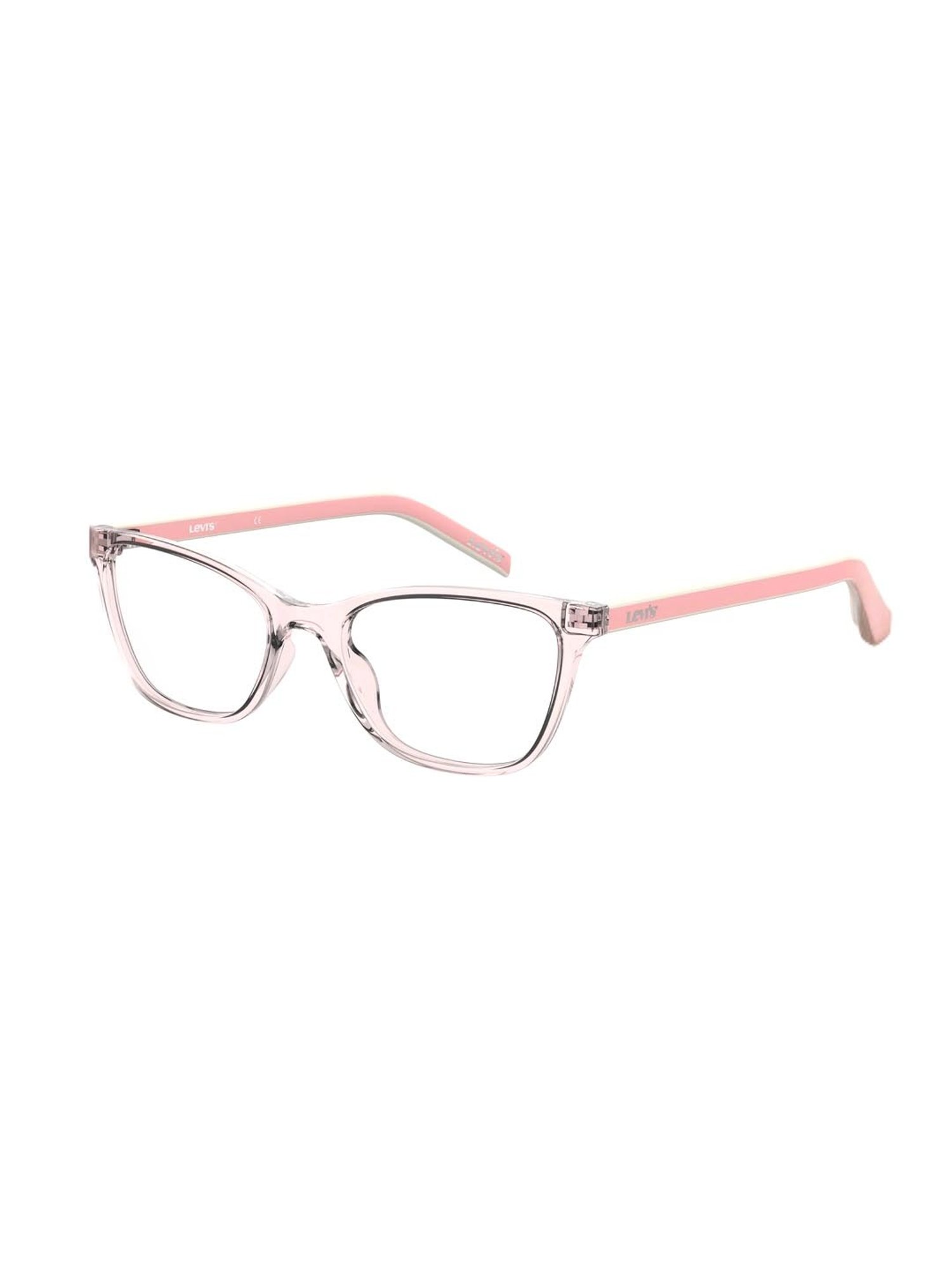 Levi's Pink Rectangular Eye Frames for Women