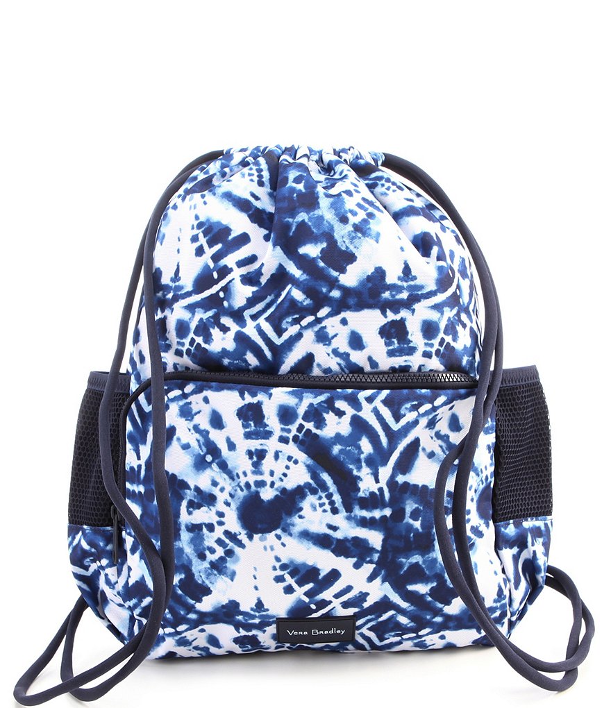 Vera Bradley Reactive Deluxe Drawstring Backpack