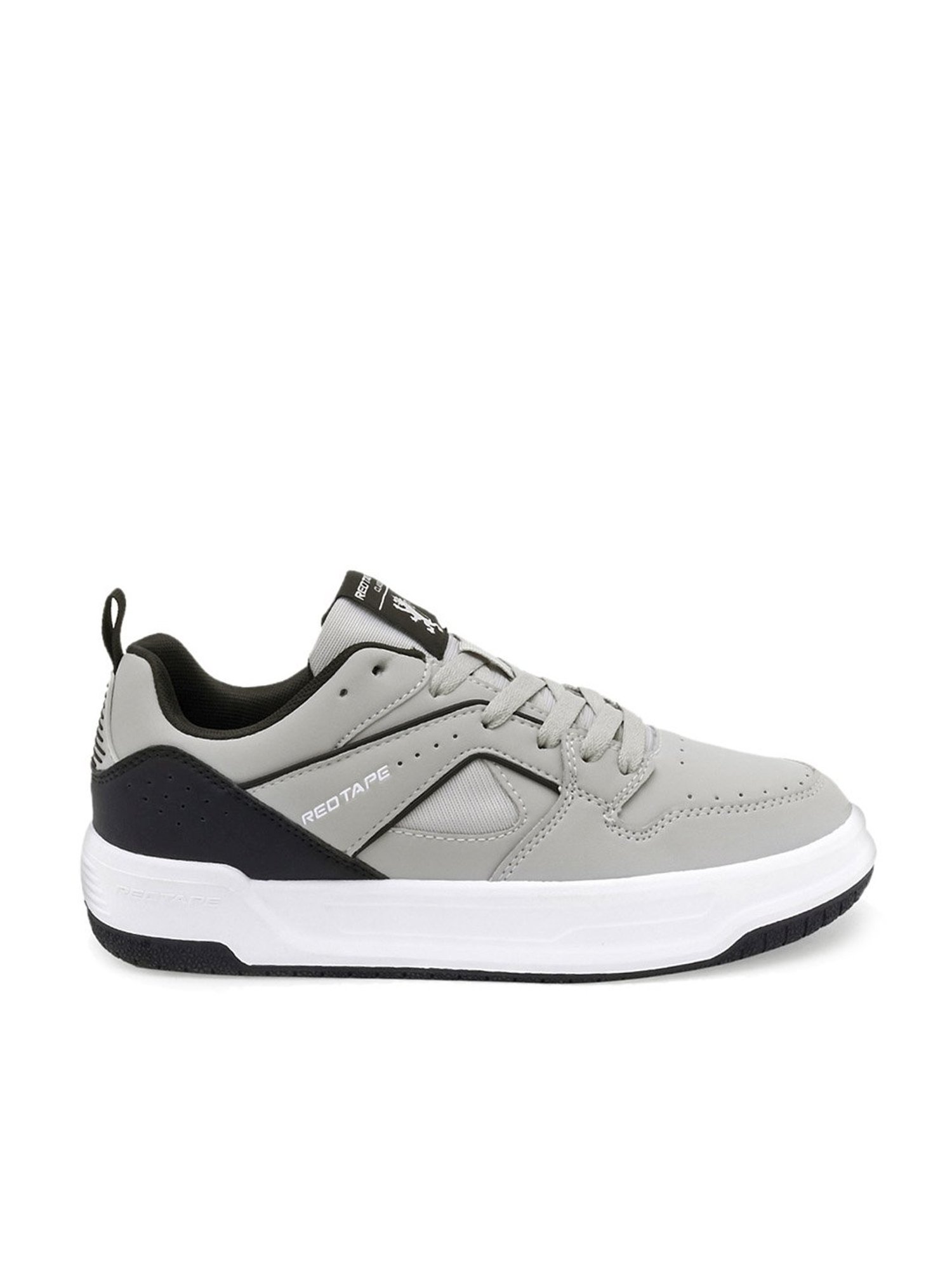 Red Tape Men's Grey Casual Sneakers