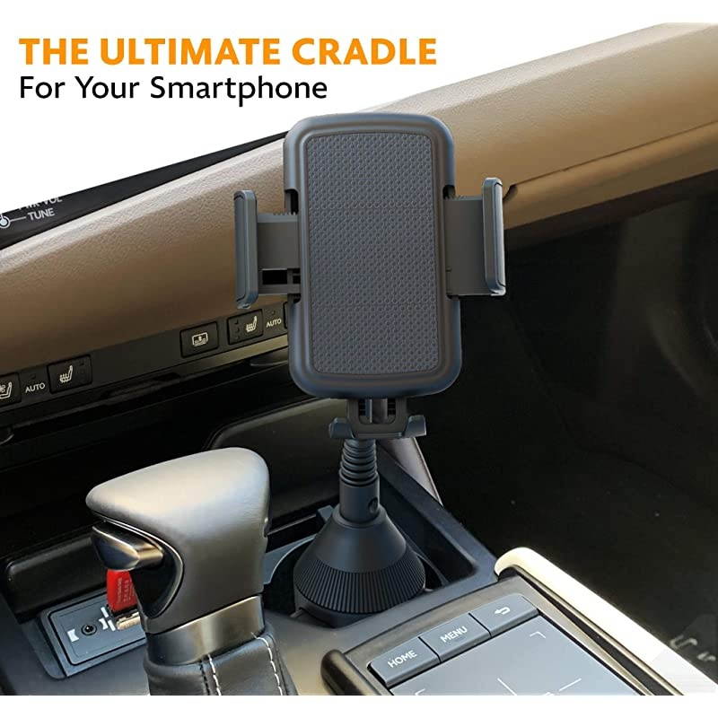 Cup Phone Holder For Car Cup Holder Phone Mount Phone Holder for Car Universal for iPhone 11 Pro Xs XS MAX XR X 8 7 6s Plus SE Galaxy S10 5G S10 S10E S9 LG Pixel HTC And All Smartphones