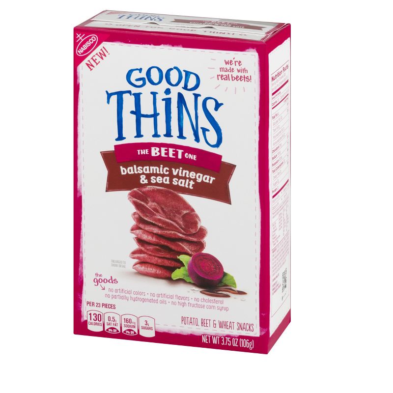 Good Thins: The Beet One Snacks - Balsamic Vinegar & Sea Salt - 3.75oz