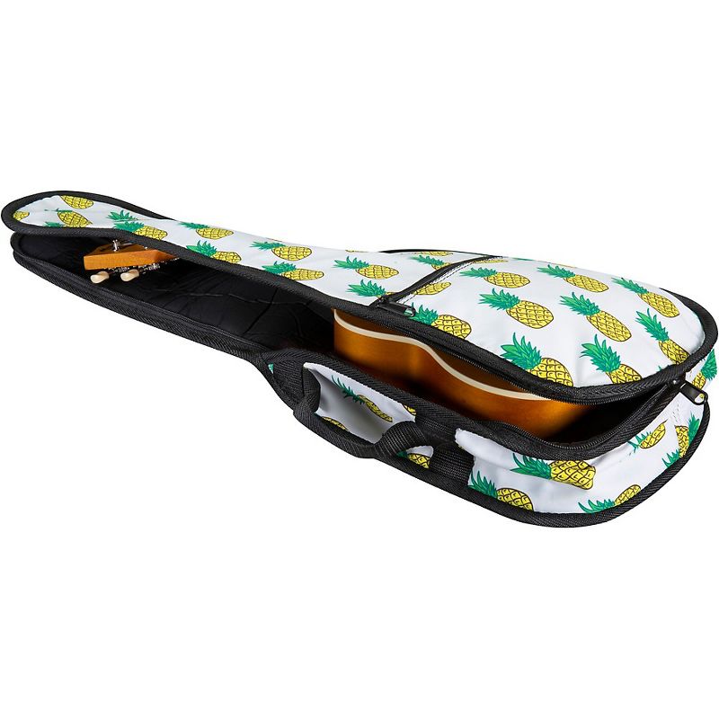 Road Runner Ukulele Gig Bag in a Box Pineapple Print Soprano