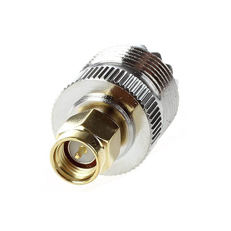 2pcs RF coaxial coax adapter SMA male to UHF female SO239 SO239