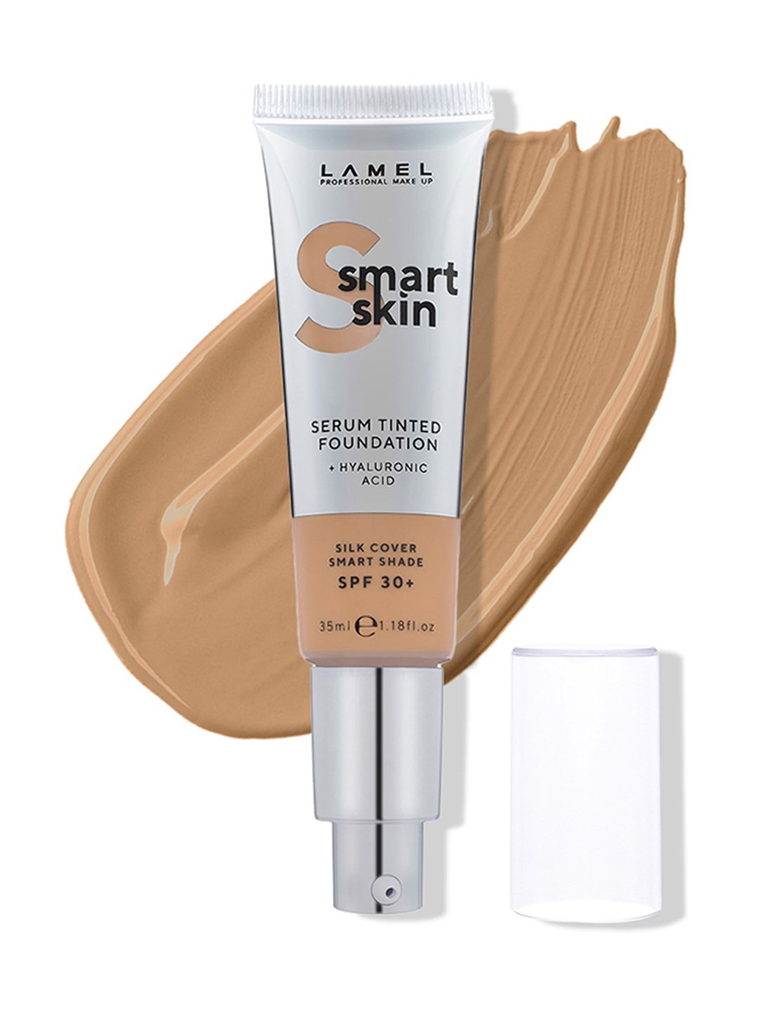 Lamel Smart Skin Serum Tinted Foundation SPF 30 + 406 Medium Beige - 35 ml