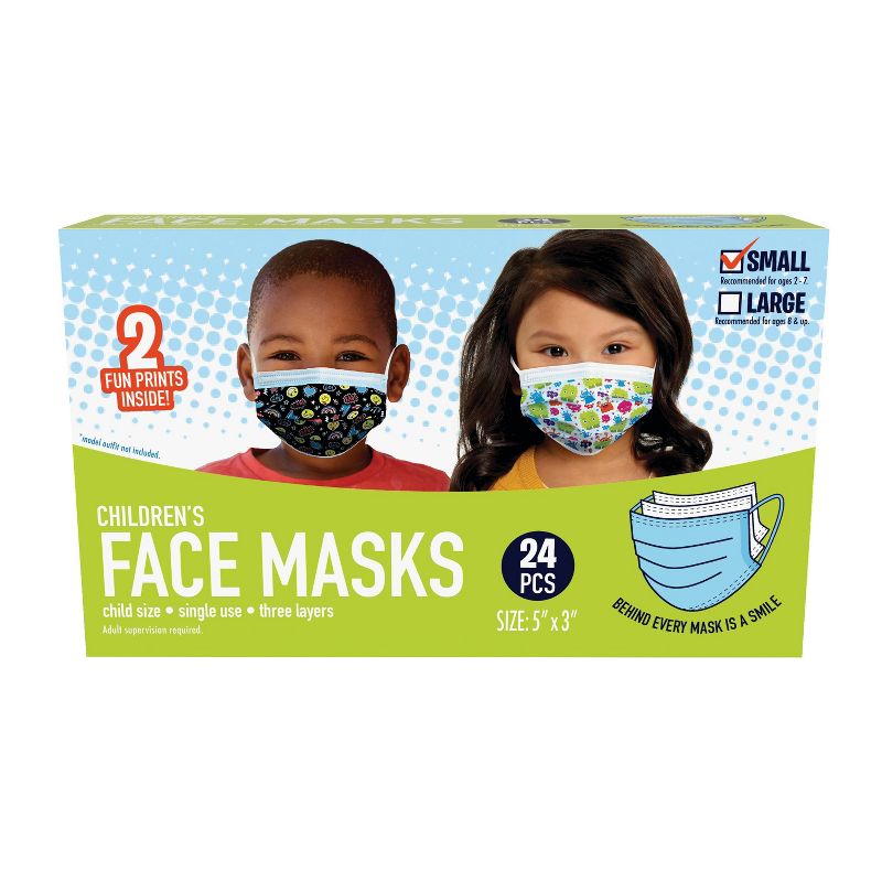 Just Play Kid's Face Mask - S - 24pc