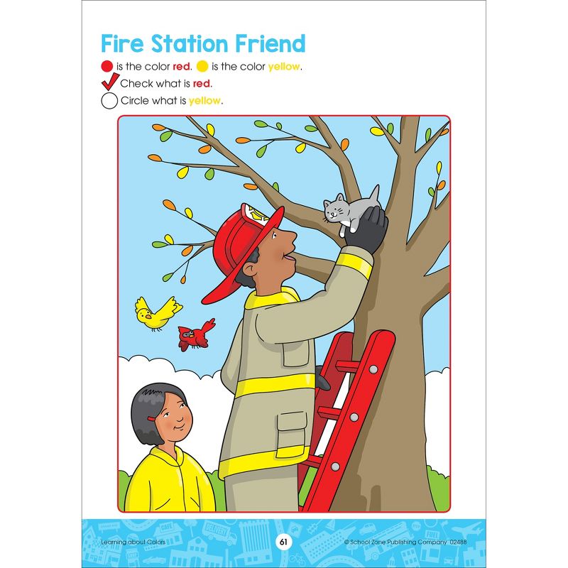 Explore The City Adventure Workbook, Ages 5-6 (School Zone Publishing) (Paperback)