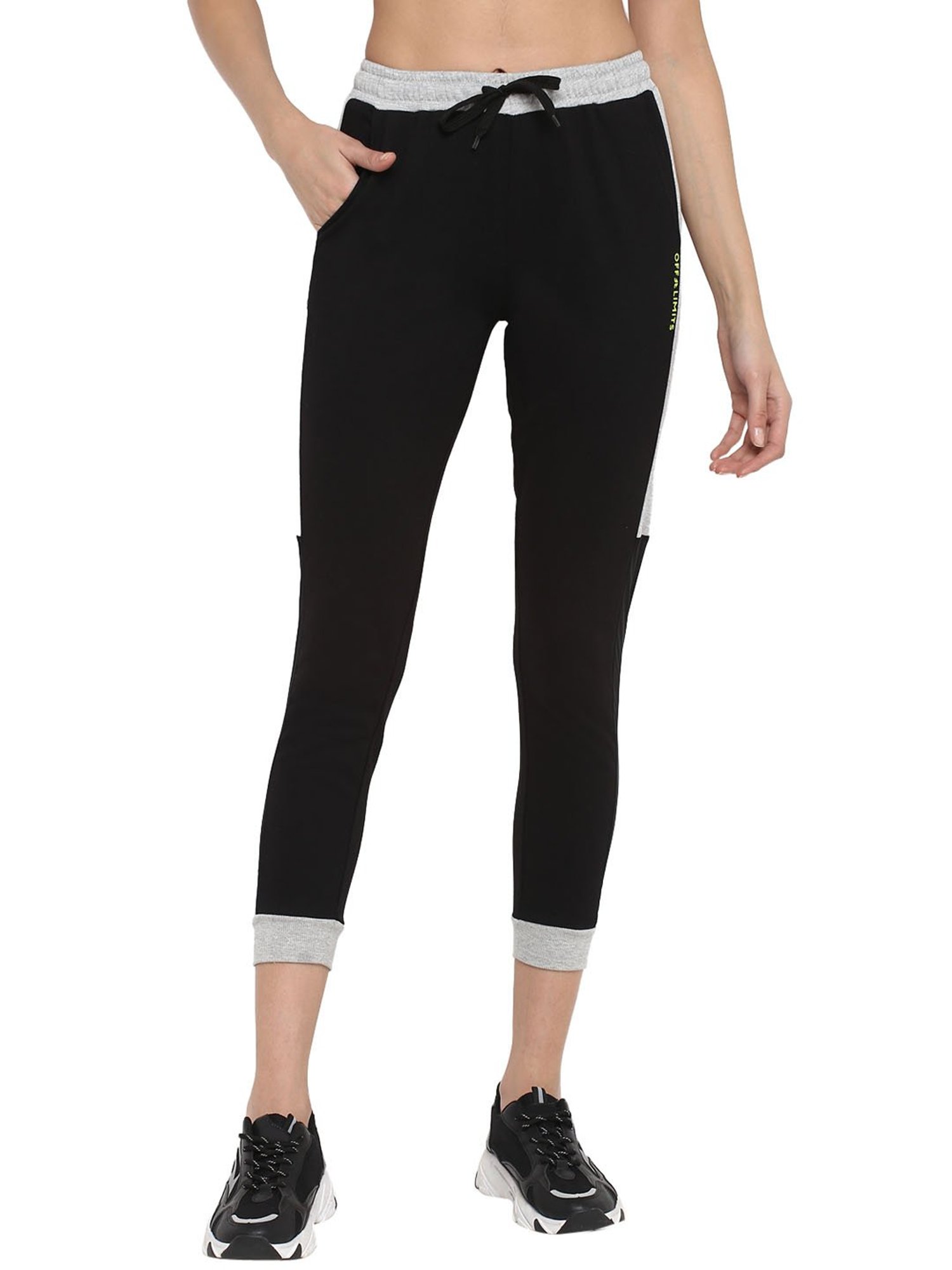 OFF LIMITS Black Regular Fit Joggers