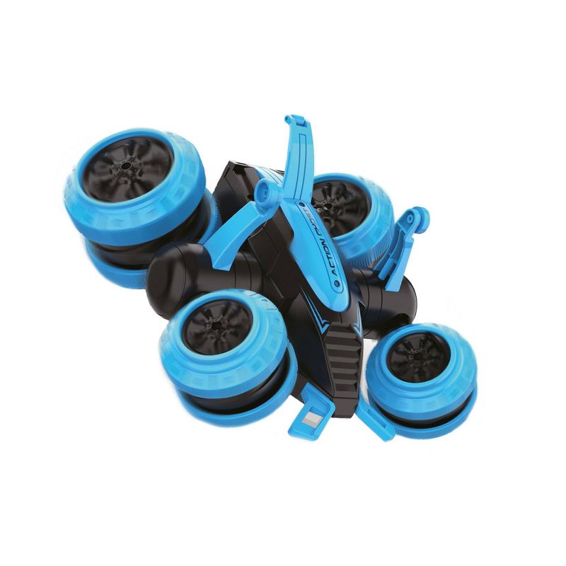 Goodly Toys 2.4 GHz RevVolt Hover Stunt Storm RC Vehicle - Blue