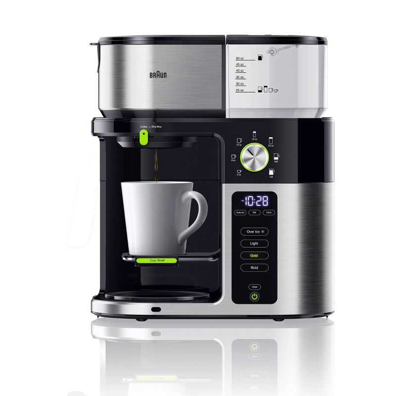 Nespresso VertuoPlus Deluxe Coffee and Espresso Machine by De'Longhi