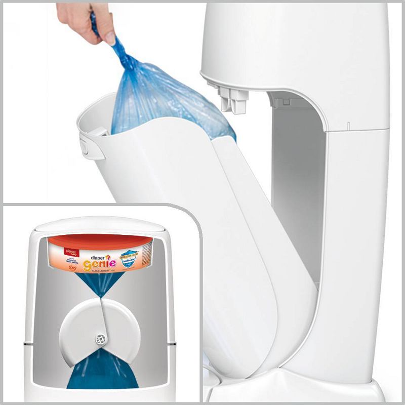 Playtex Baby Diaper Genie Diaper Disposal Pail System Refill - Clean Laundry - 3pk