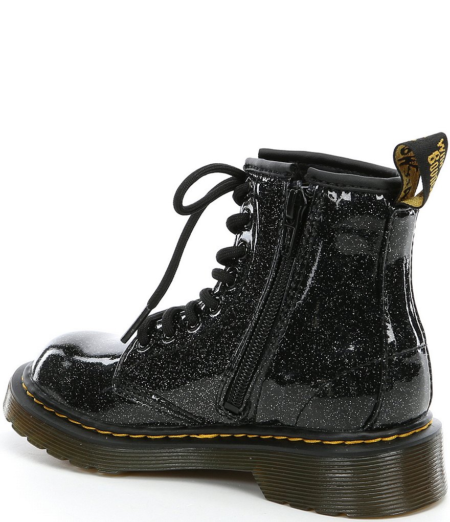 Dr. Martens Girls' 1460 Glitter Patent Leather Boots (Youth)