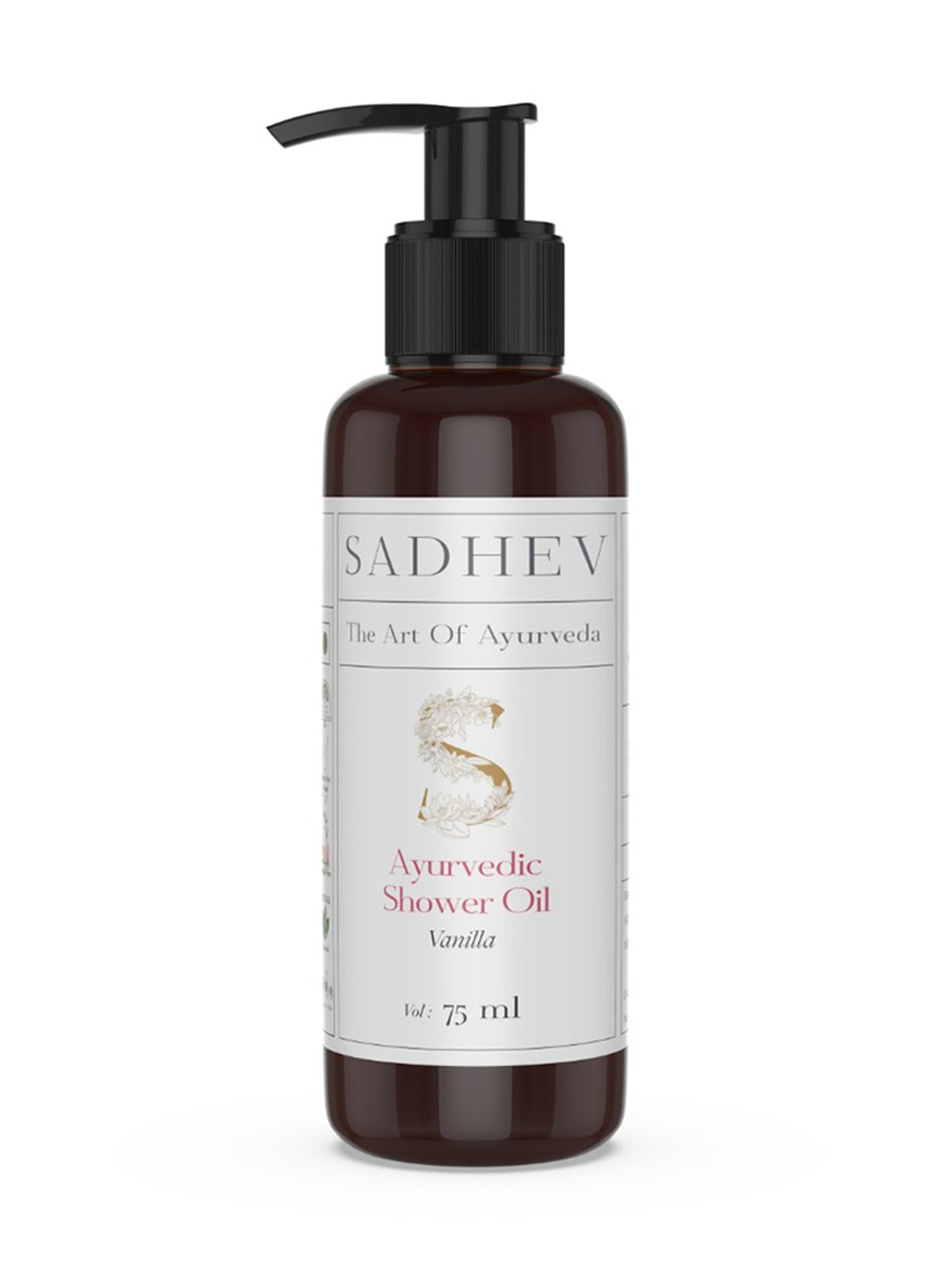 SADHEV The Art Of Ayurveda Ayurvedic Vanilla Shower Oil - 75 ml
