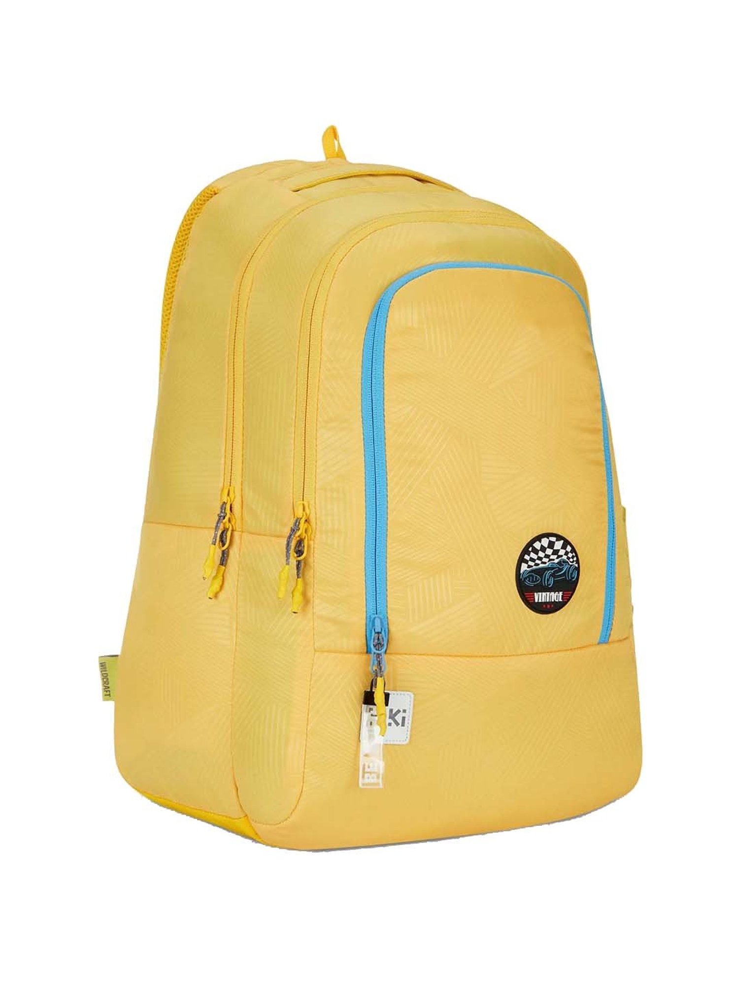 Wiki 31.5 Ltrs Yellow Medium Backpack