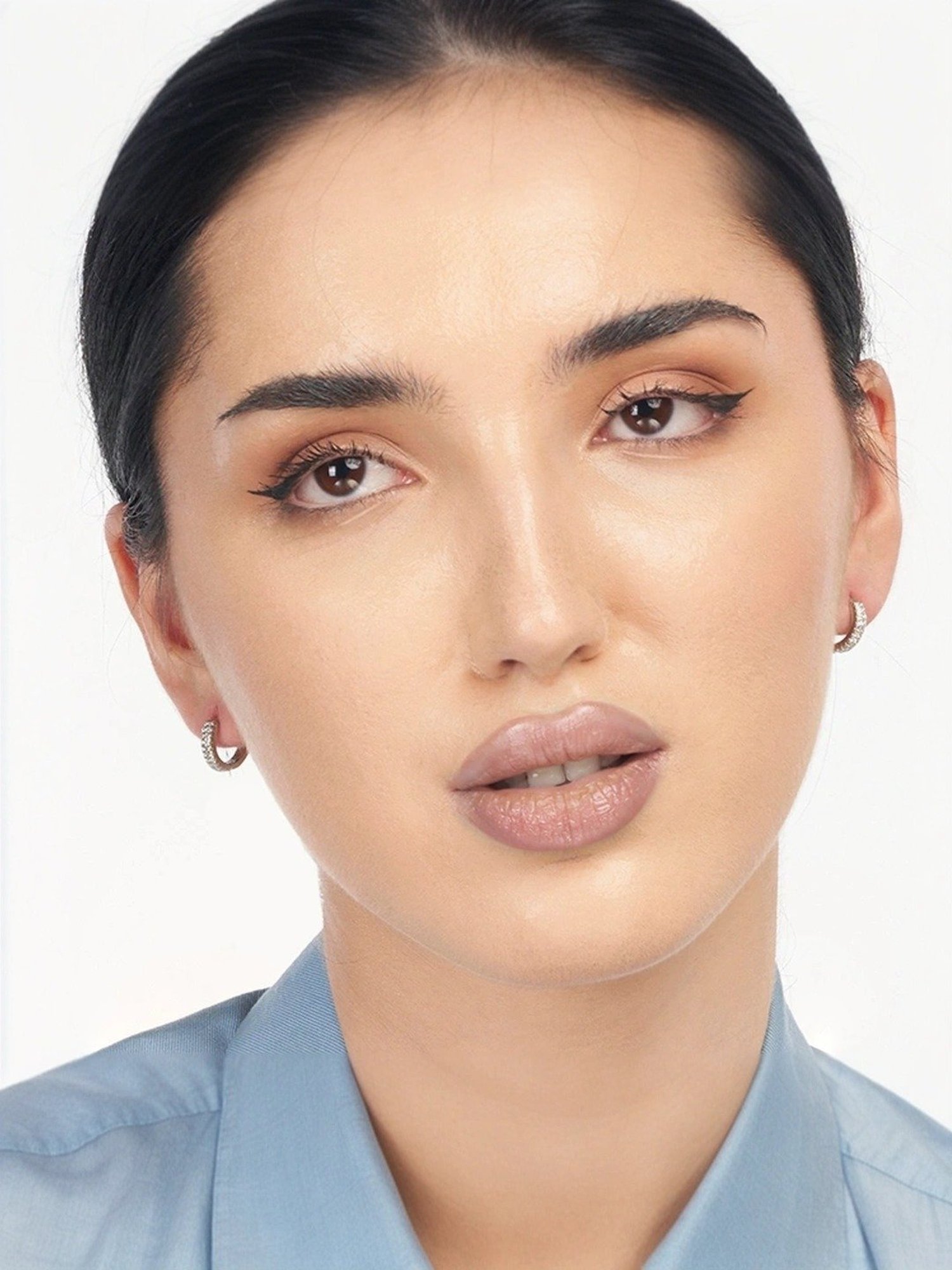 Touch925 Sterling Silver Classic Dainty Silver Bali for Women & Girls