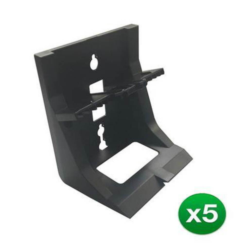 Polycom 2200-44514-002 VVX Wallmount Bracket Kit f/ Use with VVX 500 (5-Pack)