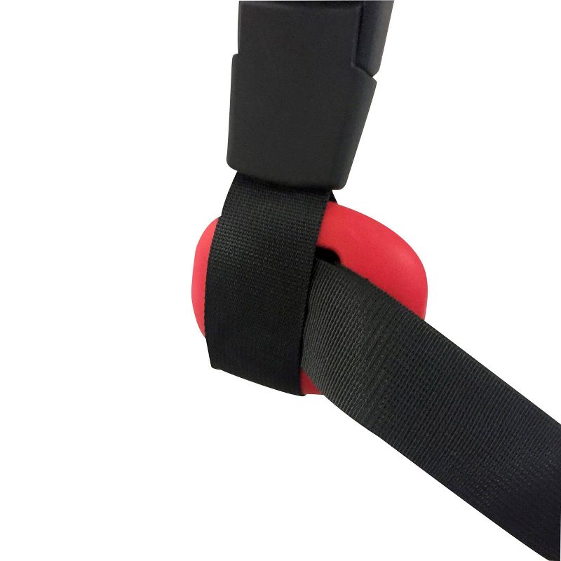 Sunny Health & Fitness Lat Pull Down Attachment Pulley System for Power Racks