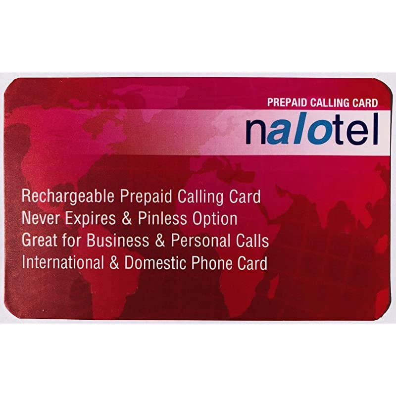 Phone Card for Domestic & International Calls, No Pay Phone Fee, Calling Card that Never Expires.
