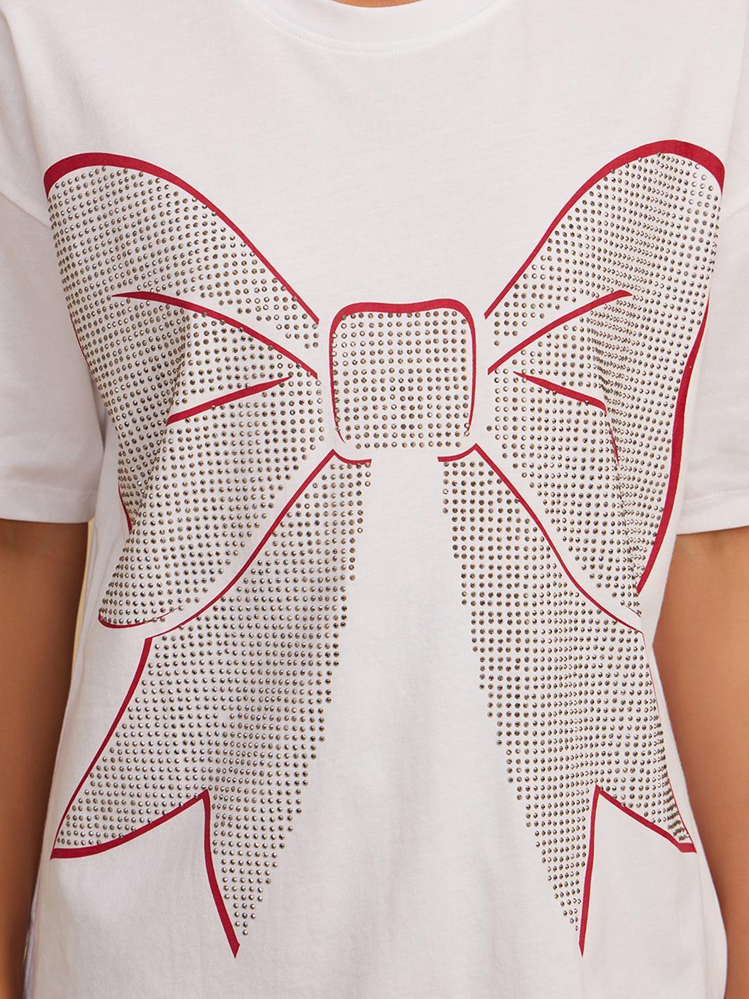 Disney Minnie Bow Heat Stud T-Shirt