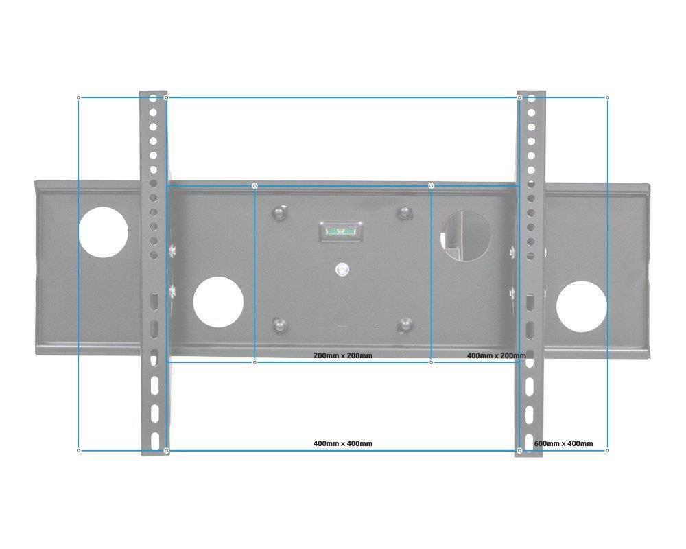 NavePoint Articulating Single Arm Swivel Tilt LCD LED TV Wall Mount 37-60 Inches Black