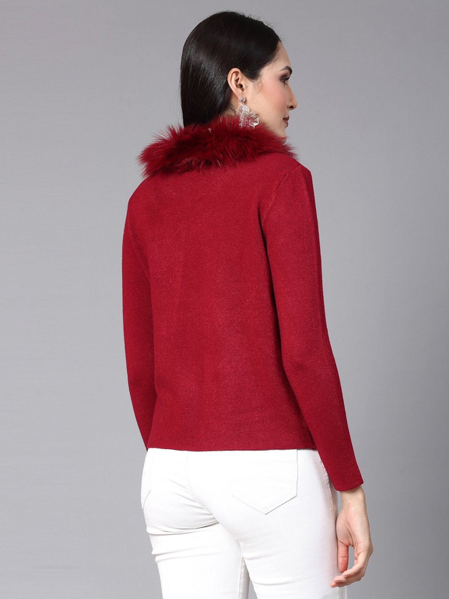 Mafadeny Red Shrug