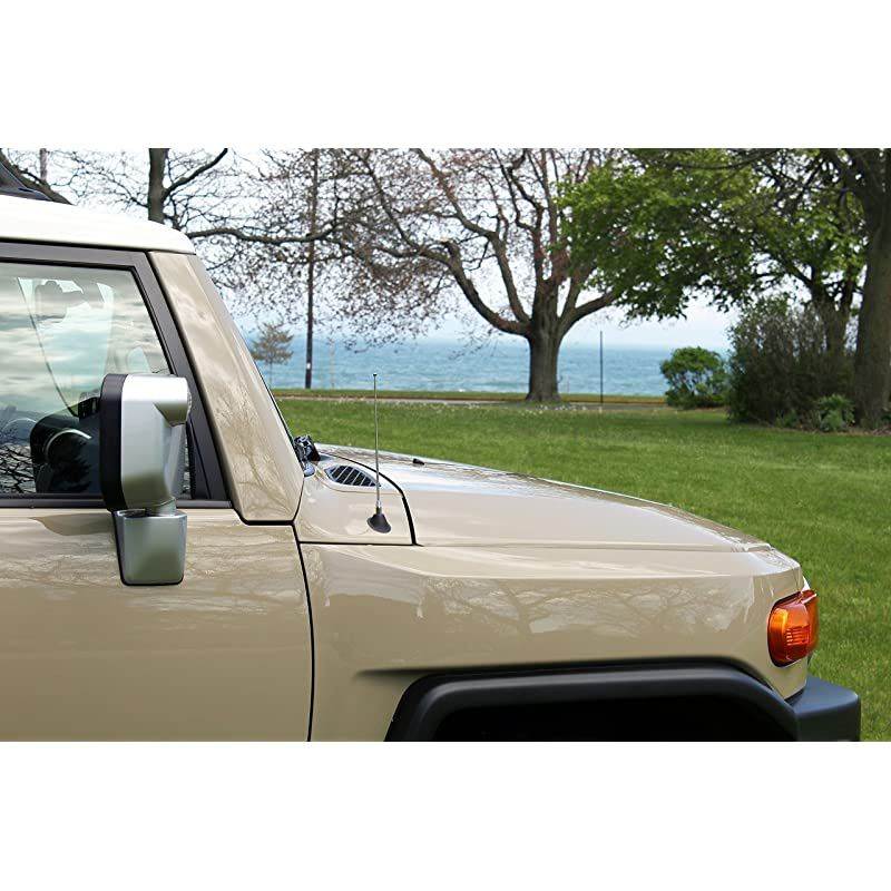 9 Inch Stainless Antenna is Compatible with Dodge Ram Truck 1500 20092020 Spring Steel