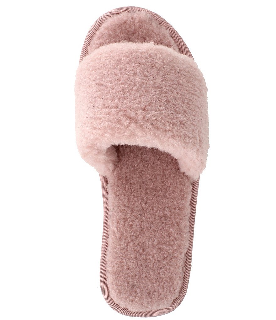 Splendid Carmen Faux Fur Shearling Slides