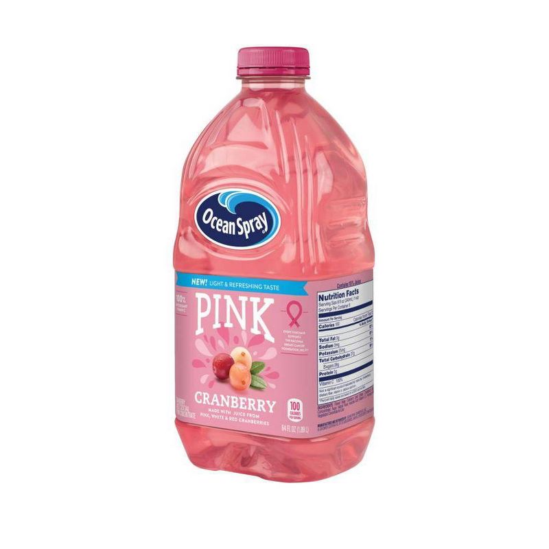 Ocean Spray Pink Cranberry Juice - 64 fl oz Bottle