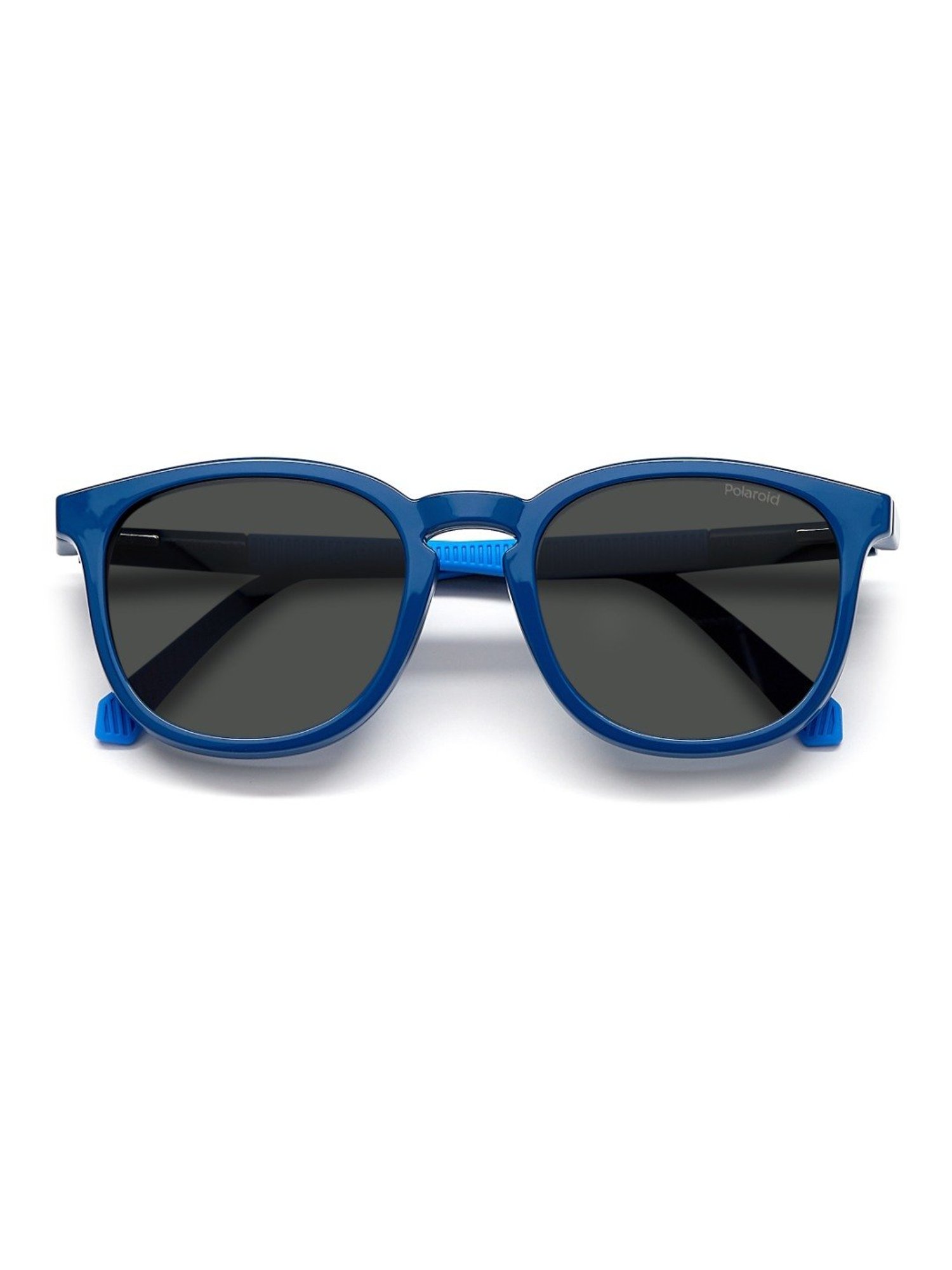 Polaroid Light Blue Rectangular Sunglasses for Kids